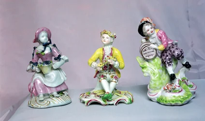 Figurines de Longton Hall, vers 1755